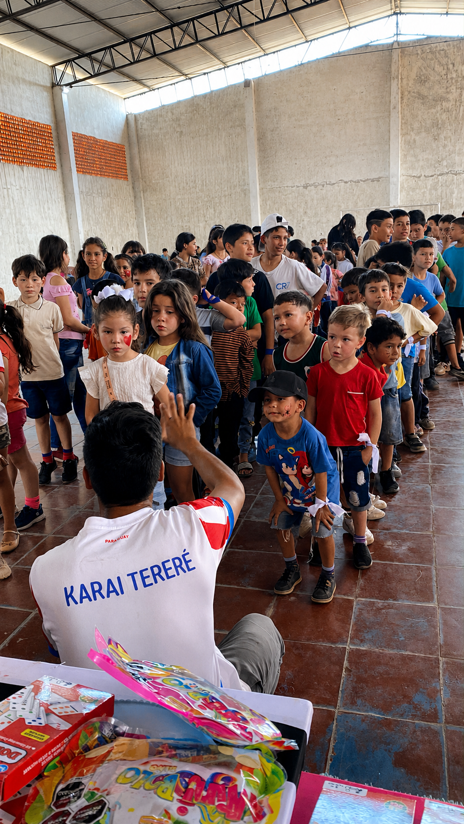 Jorge en encuentro comunitario